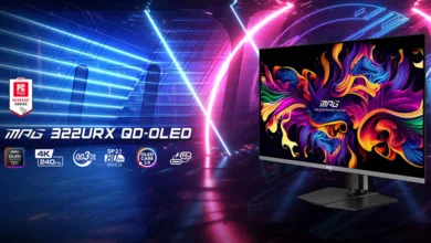 MSI moniteur de jeu QD OLED Couv
