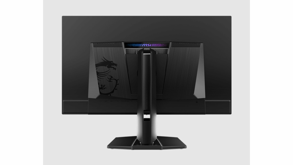 MSI MPG 322URX : lancement du moniteur de jeu QD-OLED 4K de 32 pouces avec DisplayPort 2.1a 3 MSI moniteur de jeu QD OLED dos