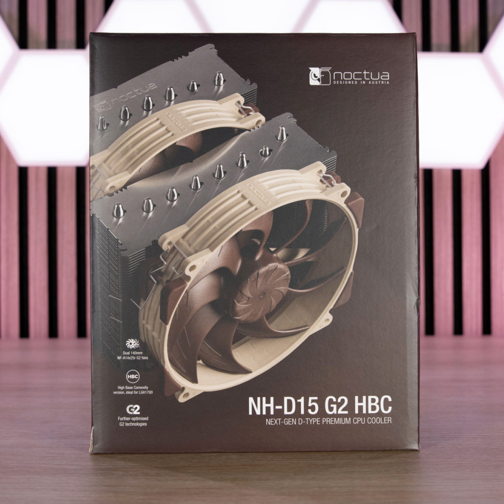 NOCTUA NH D15 G2 HBC emballage avant