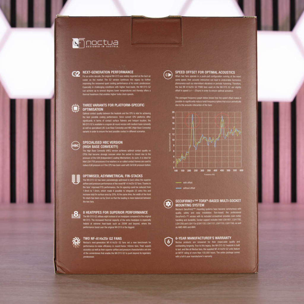 NOCTUA NH D15 G2 HBC emballage côté 1