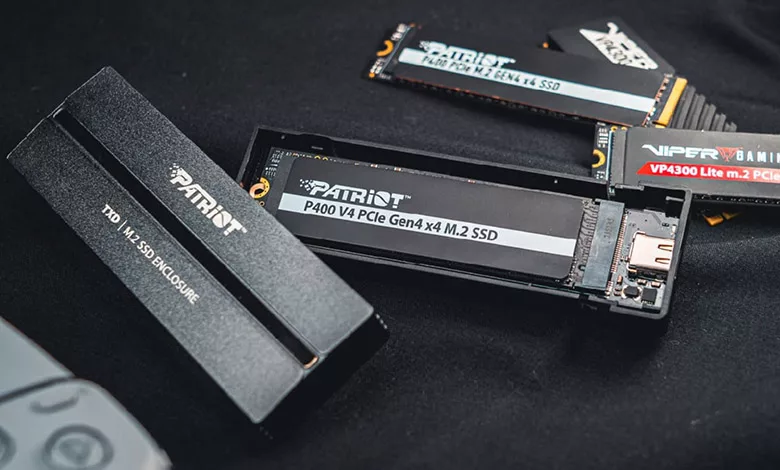 Patriot lance le SSD M.2 P400 V4 PCIe Gen 4 1 PAtriot P400 V4 Couv