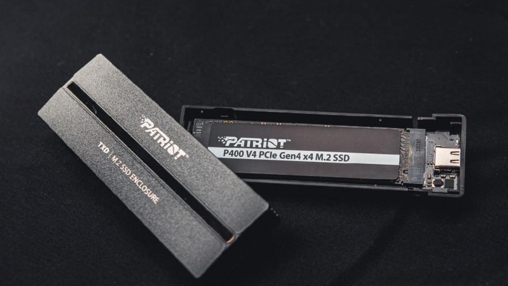 Patriot lance le SSD M.2 P400 V4 PCIe Gen 4 3 PAtriot P400 V4 externe