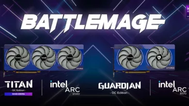 SPARKLE Arc B580 TITAN et B570 GUARDIAN : Puissance et Innovation 46 SPARKLE Arc B580 TITAN et Arc B570 GUARDIAN