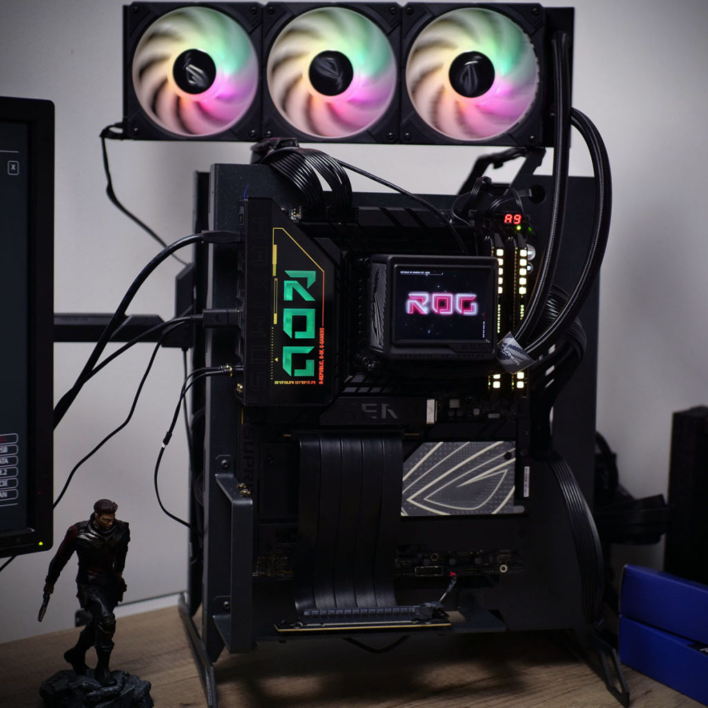 Processeurs Arrow Lake : Tests Après les Dernieres MAJ Windows 11 24H2 & Bios 3 Test Asus Rog Maximus Z890 Hero config