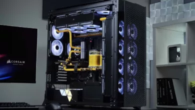 Test Corsair 9000D Airflow