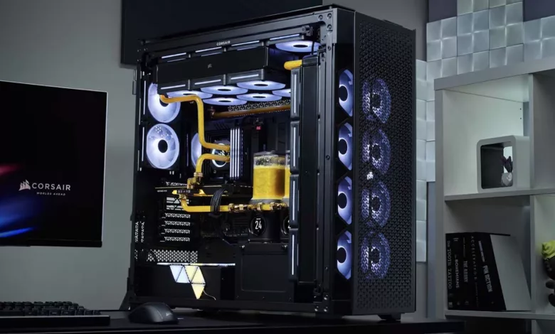 Test Corsair 9000D Airflow