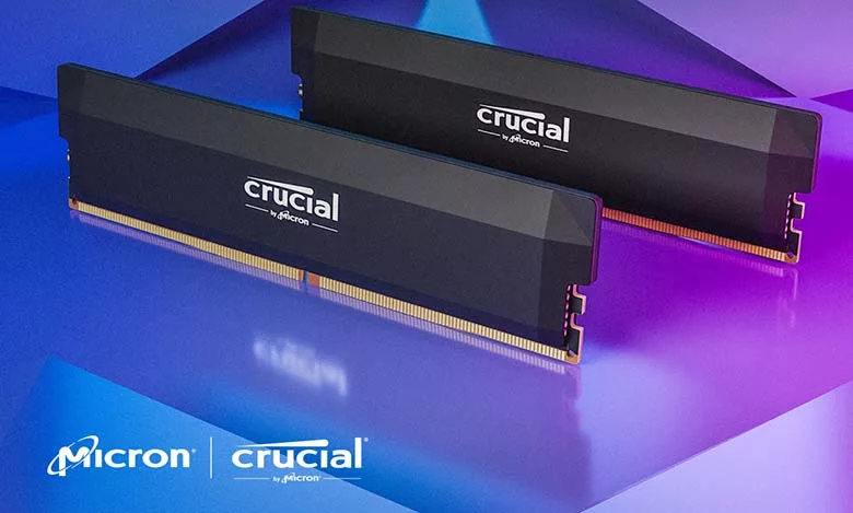 Test Kit DDR5 Crucial Pro OC 32 GO 6400MHz