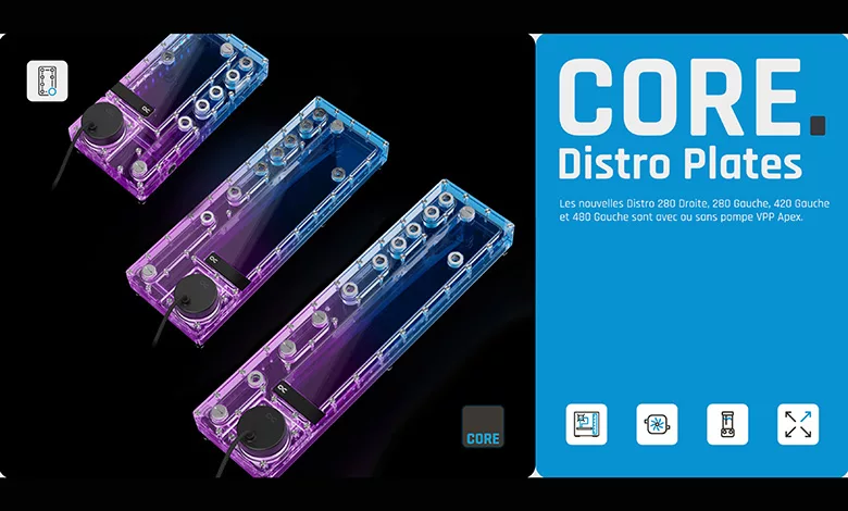 Alphacool présente ses nouvelles Core Distro Plates 1 alphacool Core Distro Plates Couv