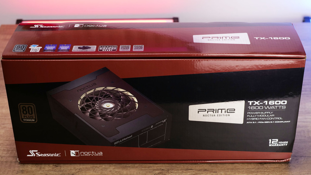prime tx 1600 noctua unboxing