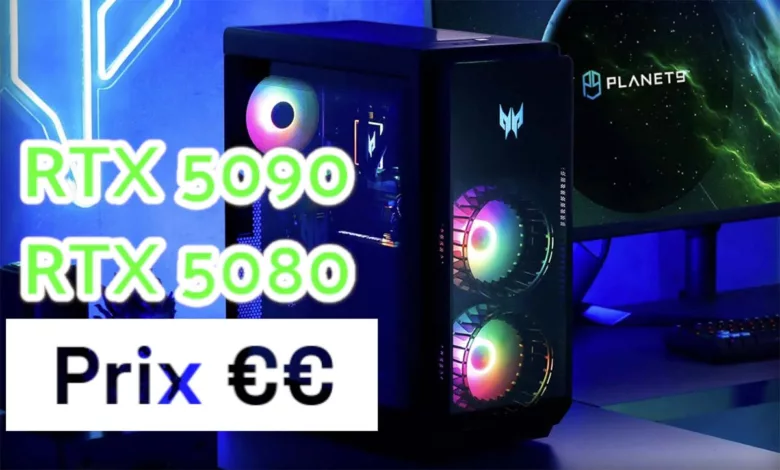 Prix des NVIDIA RTX 5090 et RTX 5080 révélés dans les Acer Predator Orion 7000 1 prix rtx 5090 et 5080
