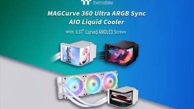 AIO Thermaltake écran incurvé Couv