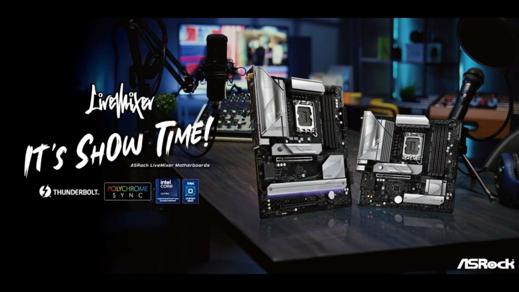 ASRock présente de nouvelles cartes mères Intel B860 / H810 3 ASRock Intel B860 Live Mixer