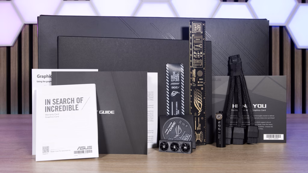 ASUS ROG Astral RTX 5080 OC accessoires
