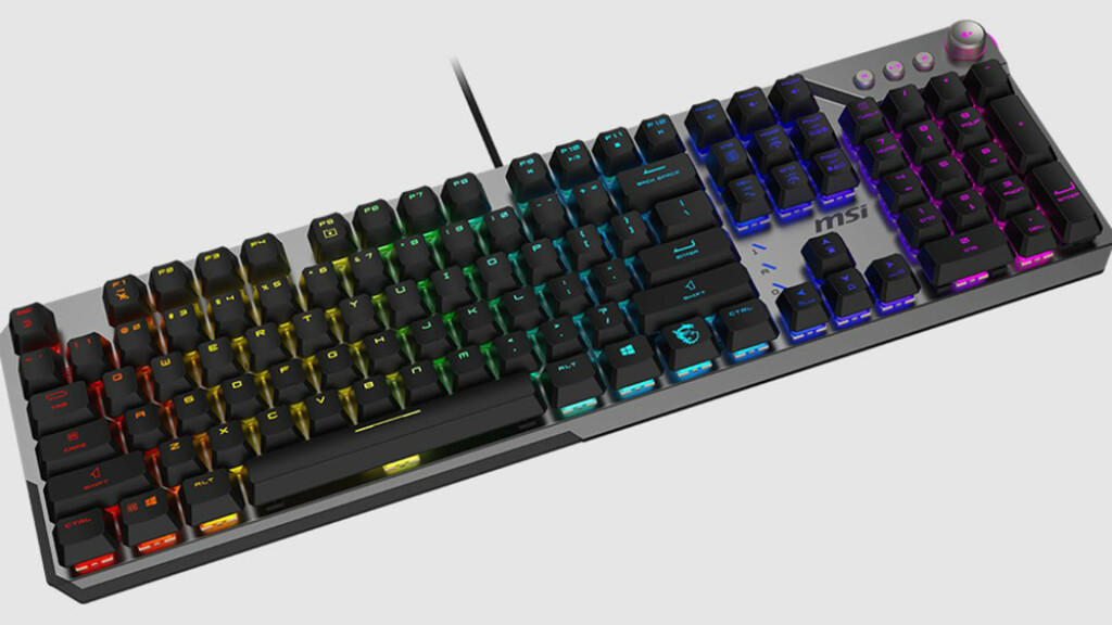 MSI dévoile le STRIKE 600 : le clavier mécanique silencieux ultime pour les joueurs et les professionnels 3 Clavier mécanique MSI STRIKE 600 1