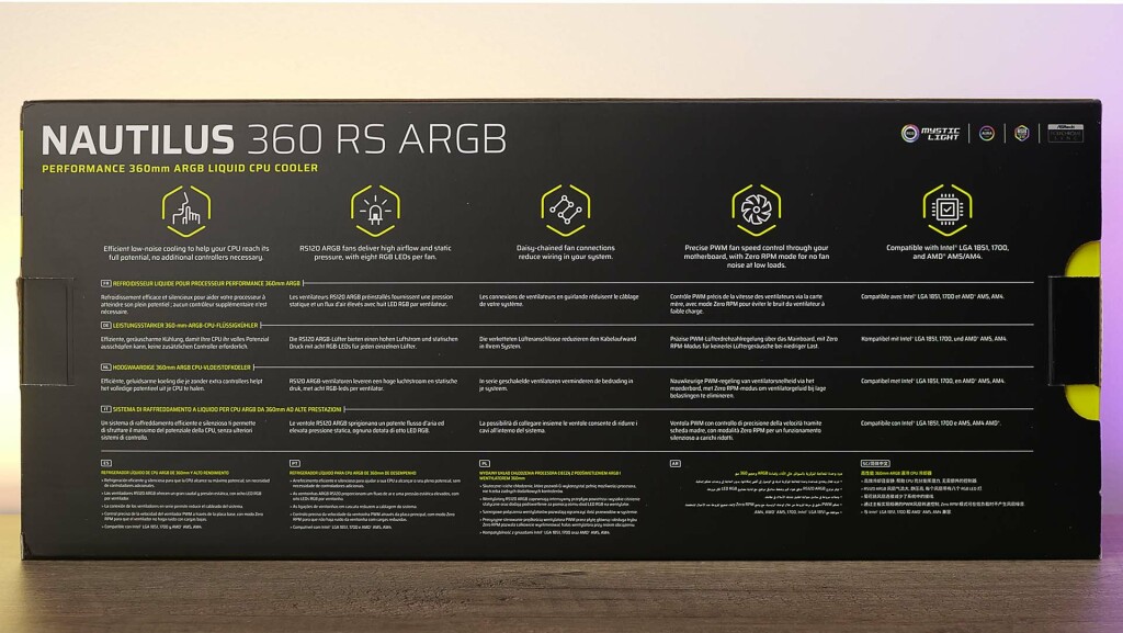 Corsair nautilus 360 rs argb box 02