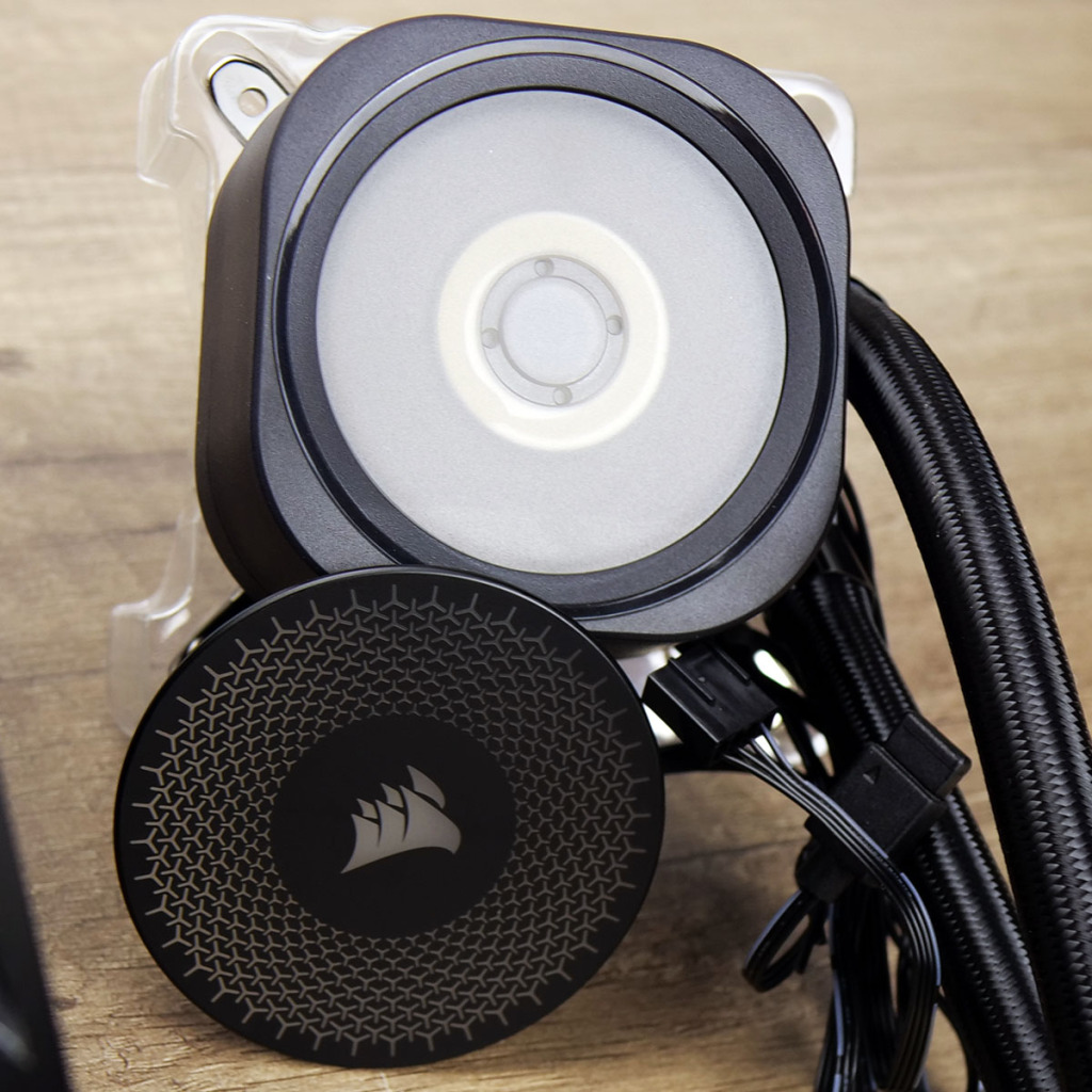 Corsair nautilus 360 rs argb pompe couvercle