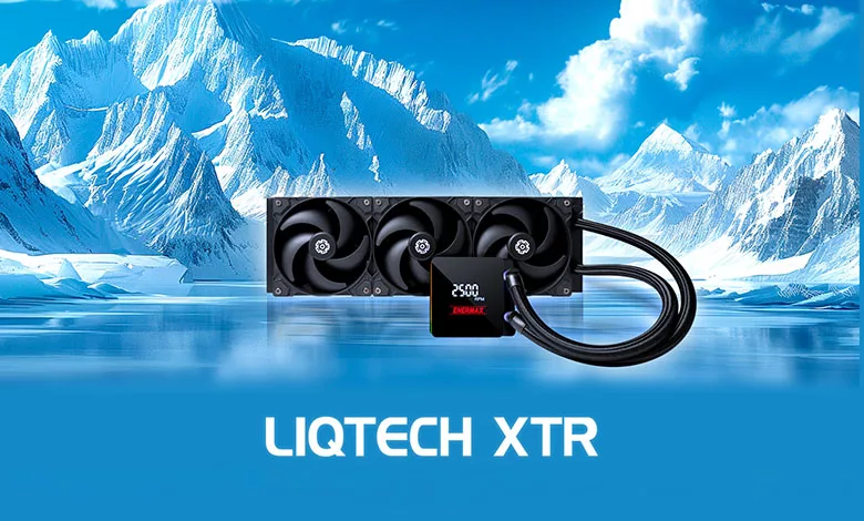 ENERMAX LIQTECH XTR : un AIO pour stations de travail avec une capacité de refroidissement de plus de 550 W 1 ENERMAX LIQTECH XTR Couv