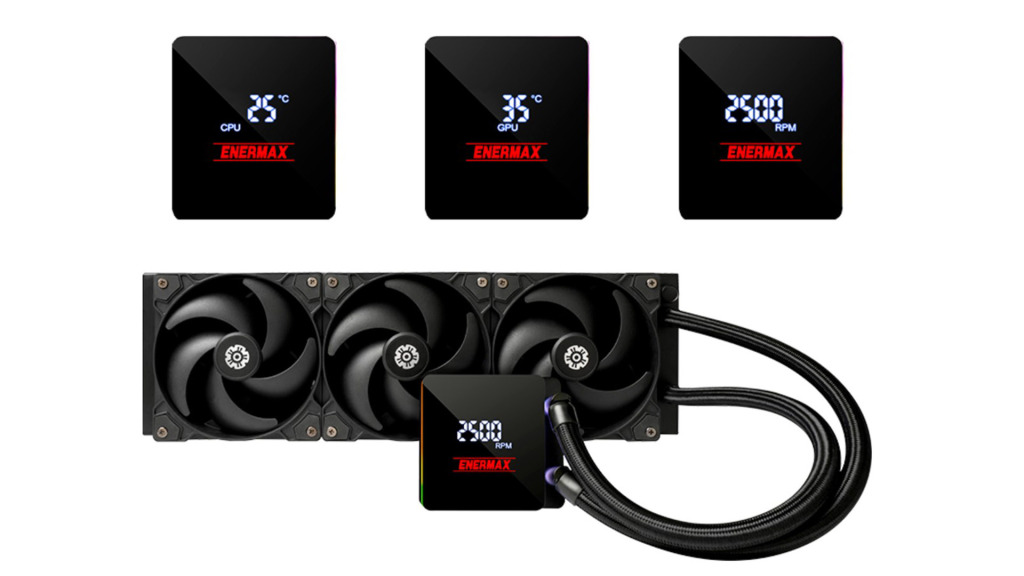 ENERMAX LIQTECH XTR : un AIO pour stations de travail avec une capacité de refroidissement de plus de 550 W 4 ENERMAX LIQTECH XTR Surveillance