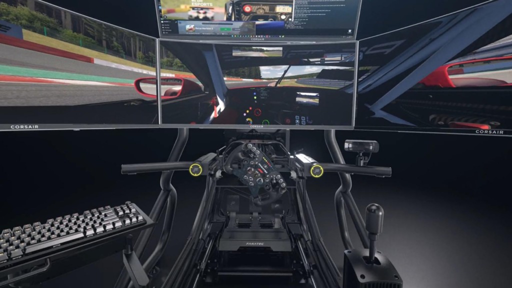 Fanatec présente le cockpit ClubSport GT pour des courses immersives 4 Fanatec ClubSport GT Cockpit 2