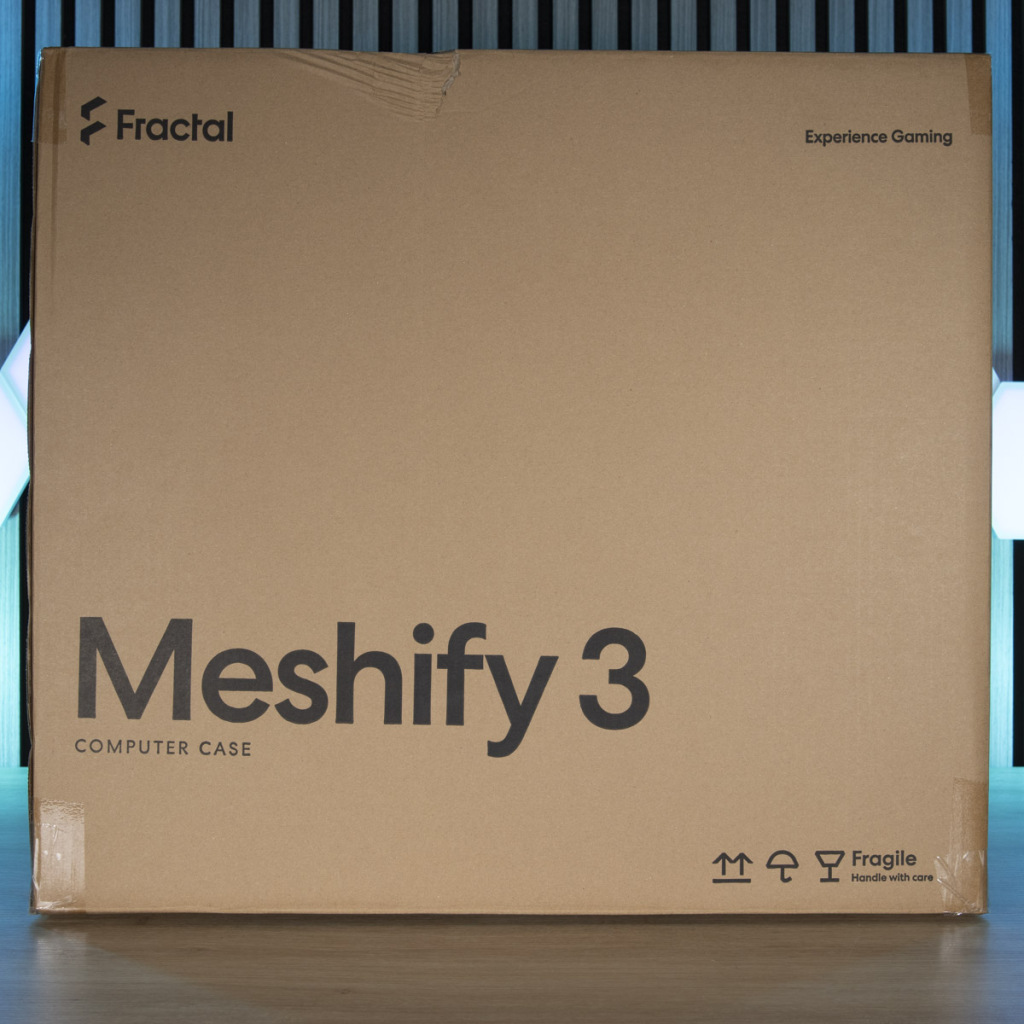 Fractal Meshify 3 emballage face avant