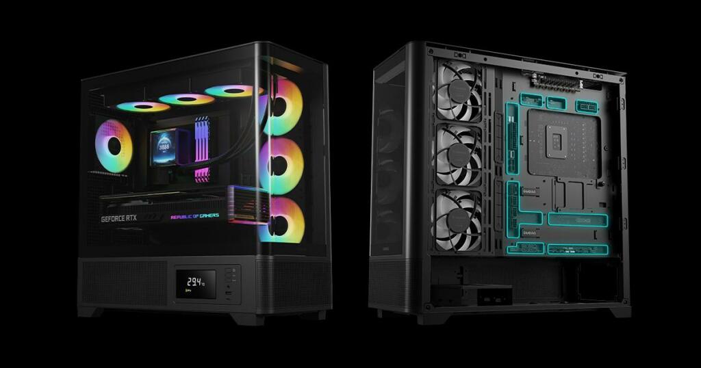 Boîtier GAMDIAS ATLAS P2 CG : un design unique pour les gamers exigeants 2 GAMDIAS ATLAS P2 CG CASE 02