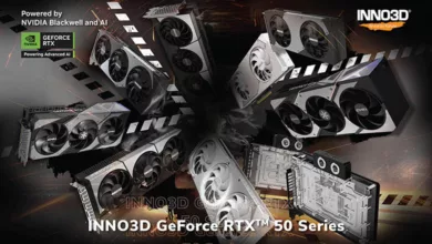 INNO3D présente ses  GPU NVIDIA GeForce RTX 50 9 INNO3D RTX 50 Couv