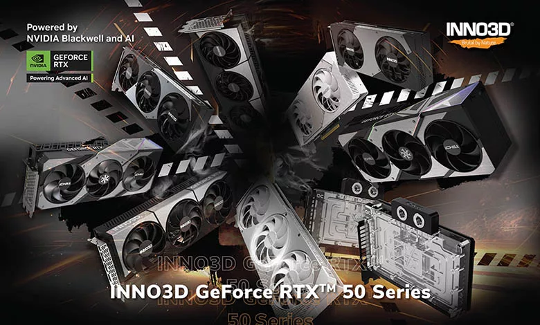 INNO3D présente ses GPU NVIDIA GeForce RTX 50 1 INNO3D RTX 50 Couv