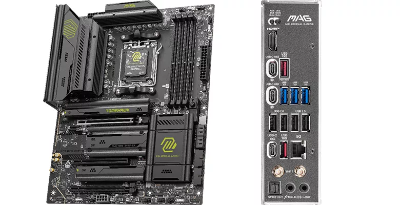 MSI présente ses cartes mères AMD AM5 B850 et B840 : une révolution pour les utilisateurs grand public et les créateurs 3 MAG X870E TOMAHAWK WIFI