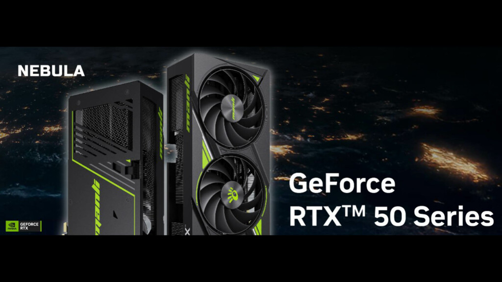 MANLI présente ses GeForce RTX 50 Series 5 MANLI RTX 50 Nebulla