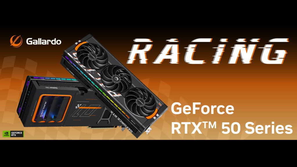 MANLI présente ses GeForce RTX 50 Series 2 MANLI RTX 50 Racing