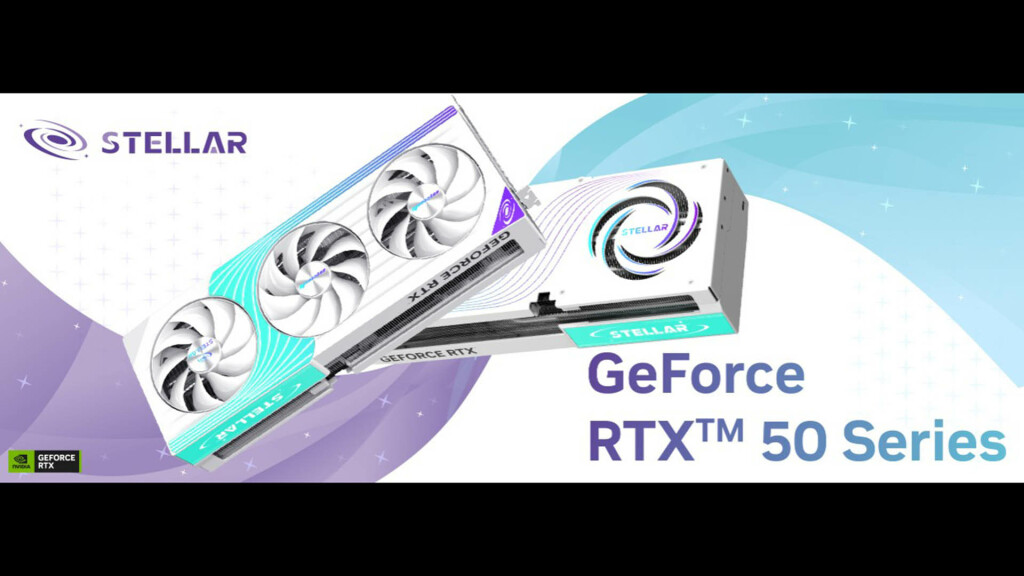 MANLI présente ses GeForce RTX 50 Series 3 MANLI RTX 50 Stellar