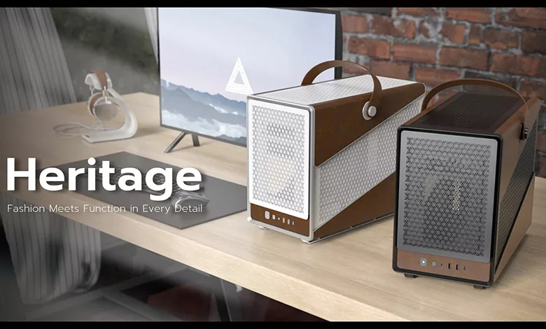 MONTECH fait péter le cuir pour son dernier boîtier Heritage 1 MONTECH Heritage Couv