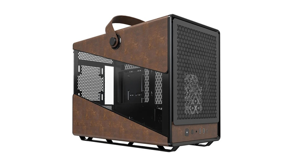 MONTECH fait péter le cuir pour son dernier boîtier Heritage 2 MONTECH Heritage noir