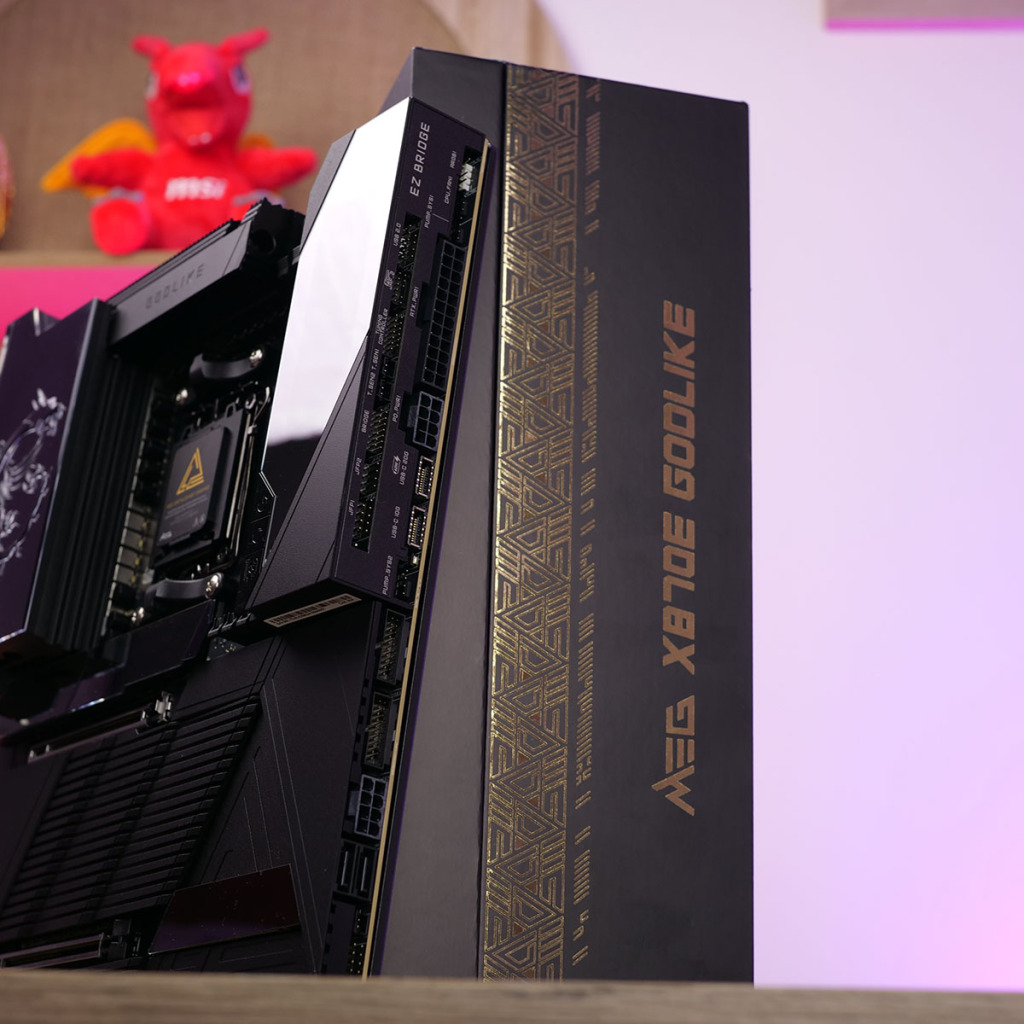 MSI MEG X870E GODLIKE ez cleann