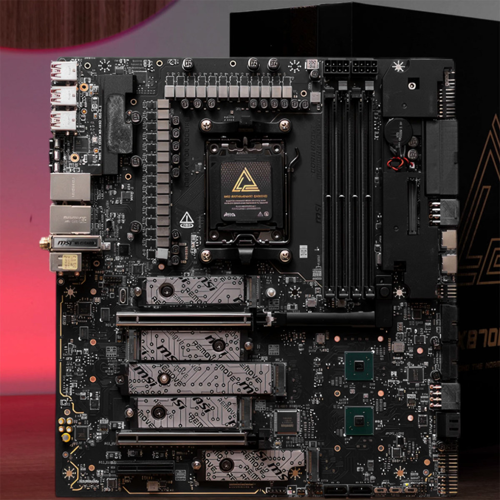 MSI MEG X870E GODLIKE pcb 01