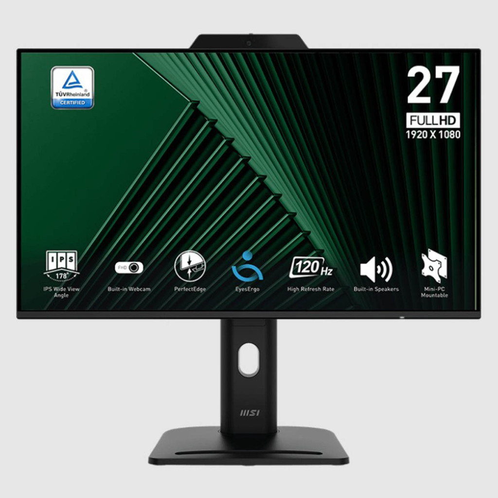 MSI lance les moniteurs PRO MP242PMG et MP272PMG : taux de rafraîchissement 120 Hz et design ergonomique 2 MSI PRO MP272PMG