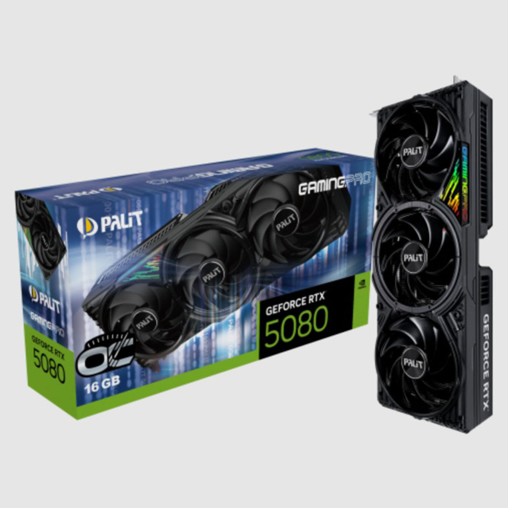 PALIT dévoile ses cartes graphiques NVIDIA GeForce RTX 50 Series 3 PALIT RTX 50 Gaming Pro 5080