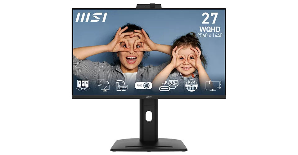 Moniteurs MSI CES 2025 : OLED, Mini-LED et Gaming à 600 Hz 5 PRO MP275QPDG Docking Monitor