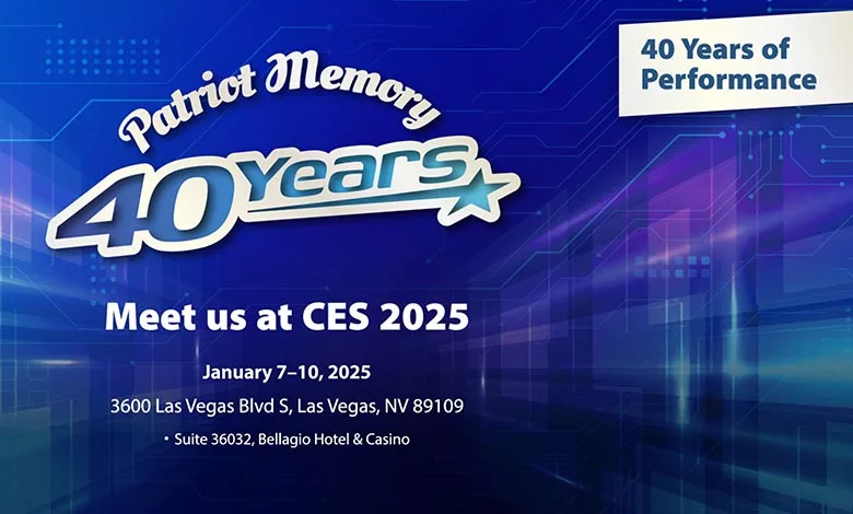 Patriot Memory CES 2025 Couv