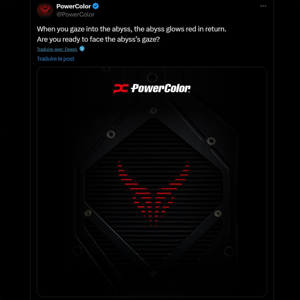 PowerColor tease la carte graphique AMD de nouvelle génération 2 PowerColor RX 9000 1