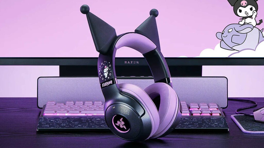 RAZER présente la collection Kuromi. Trop mimi ! 3 RAZER Kuromi casque