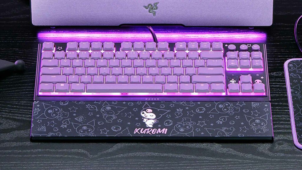 RAZER présente la collection Kuromi. Trop mimi ! 4 RAZER Kuromi clavier