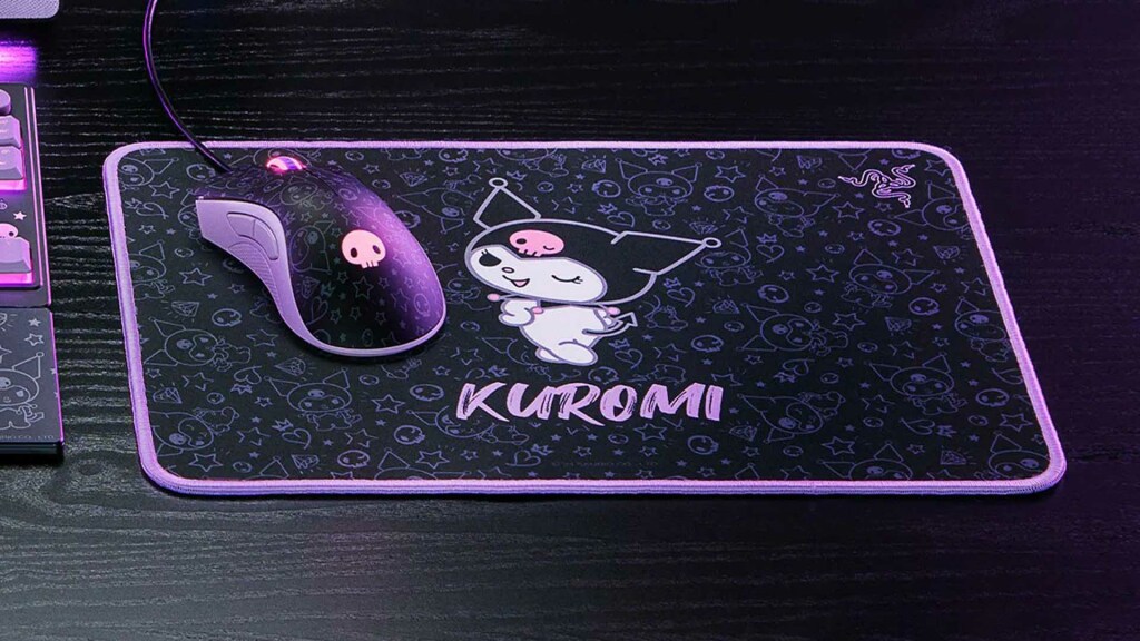 RAZER présente la collection Kuromi. Trop mimi ! 2 RAZER Kuromi souris tapis