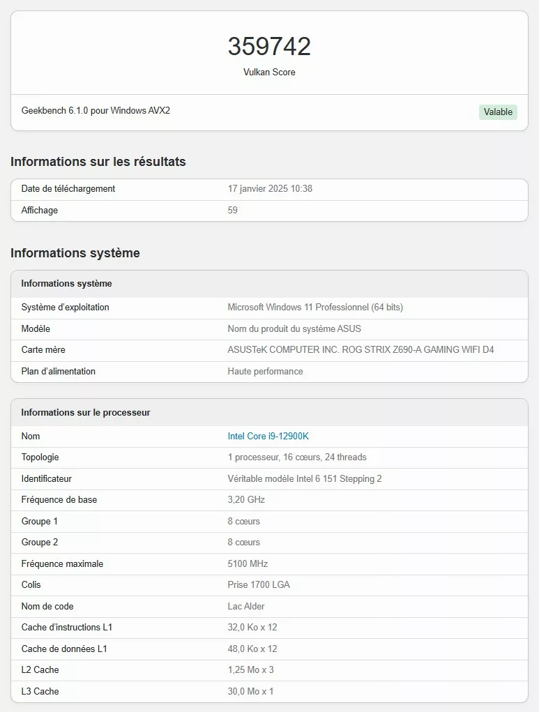 GeForce RTX 5090 et RTX 5090D : Des performances remarquables sur Blender 4 RTX 5090 OpenCL 2
