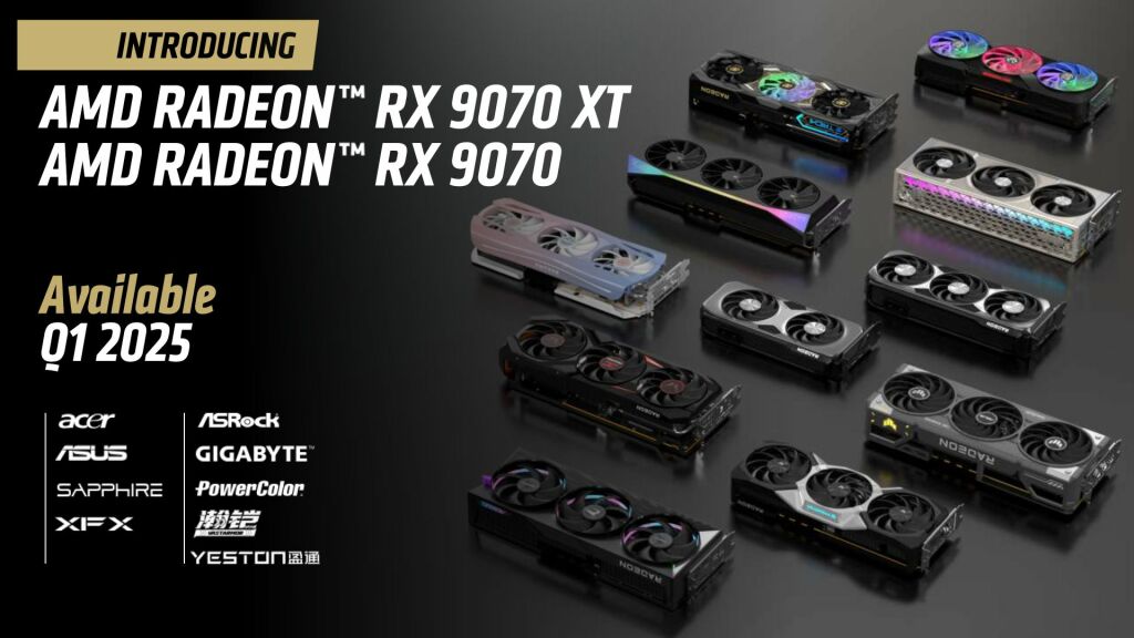 AMD Radeon RX 9070 et RX 9060 : RDNA 4 inaugure une nouvelle ère 4 Radeon RX 9070 XT rdna 4