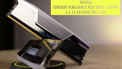 Review VENGEANCE RGB DDR5 CUDIMM 8400