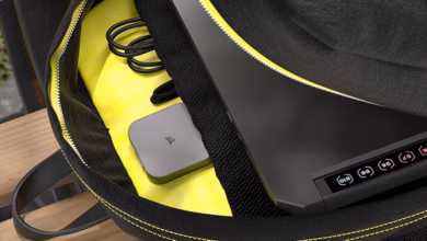 SSD externe CORSAIR EX400U USB4 Couv