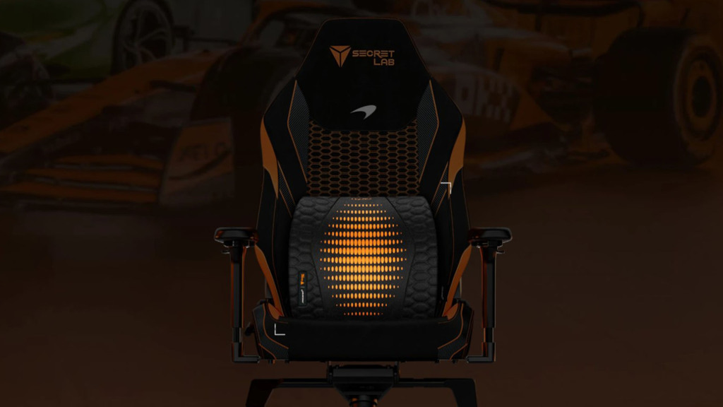 Secretlab TITAN Evo McLaren Edition : première chaise au monde inspirée de l’héritage d’innovation de McLaren Racing. 5 Secretlab TITAN Evo McLaren Edition coussin