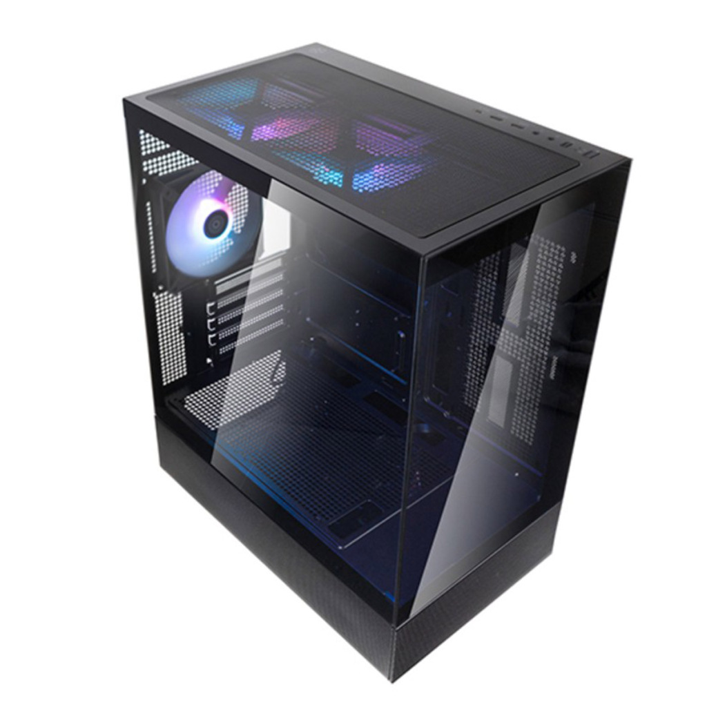 SilverStone Lucid 04 : boîtier micro-ATX compact type aquarium 2 SilverStone Lucid 04 dessus
