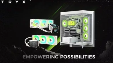 TRYX au CES 2025 : un AIO et un boîtier mis à jour, et des nouveaux ventilateurs 35 TRYX CES 2025 Couv